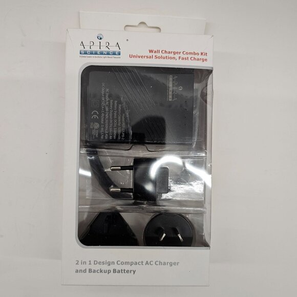 Apira Science Wall Charger Combo Kit - Universal Solution Fast Charge 2-in-1 - Picture 1 of 9